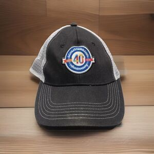 Schlitterbahn Hat Cap 40th Anniversary Adjustable Strap Mesh Back Water Park